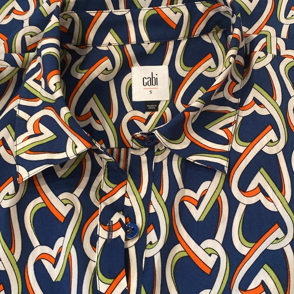 Cabi Heart Patterned Sheer Dress - Picture 2 of 3